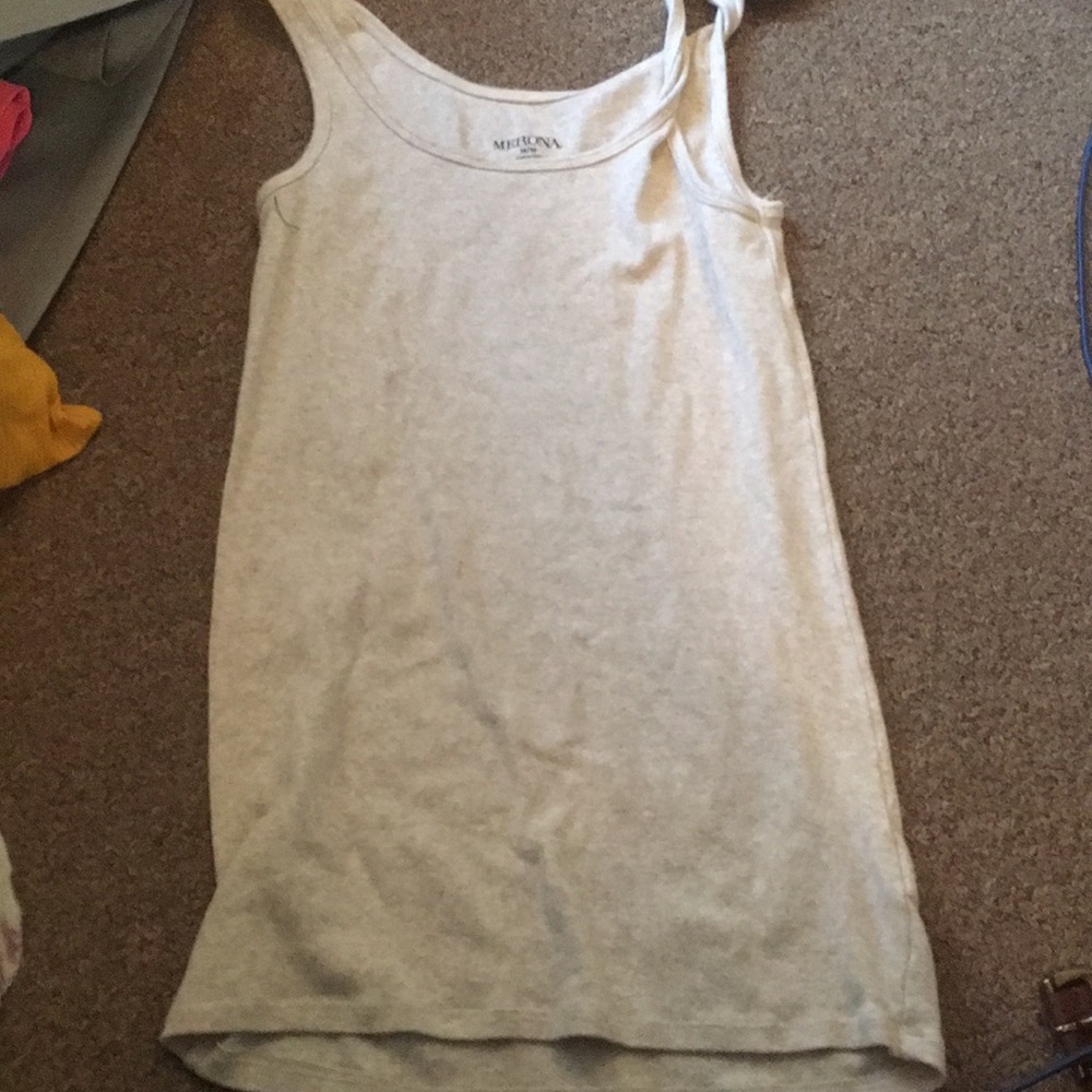 White tank top